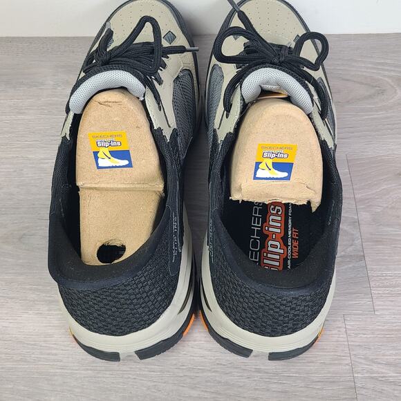 Skechers Vigor 3.0 Drafting Goodyear Slip-ins Men's Taupe Black Size 13 NIB - Picture 4 of 7